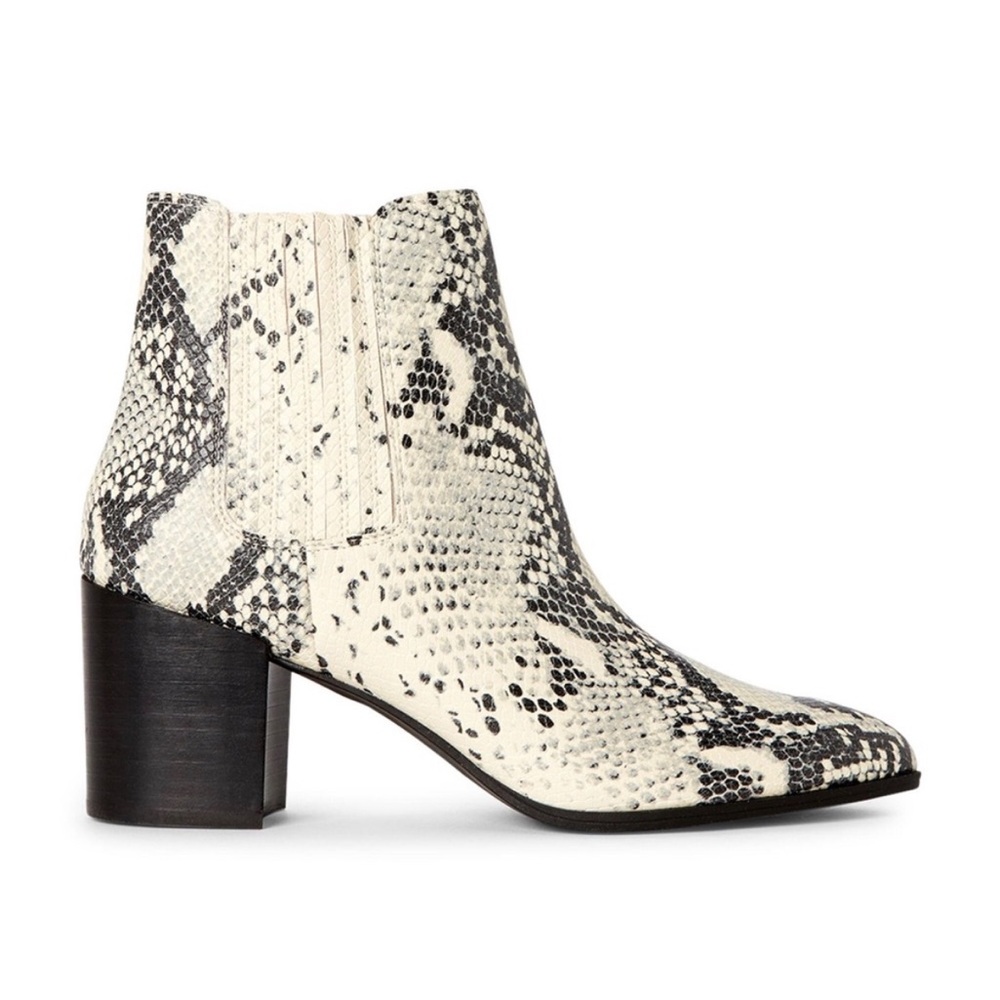 Steve Madden Jain Snakeskin Booties